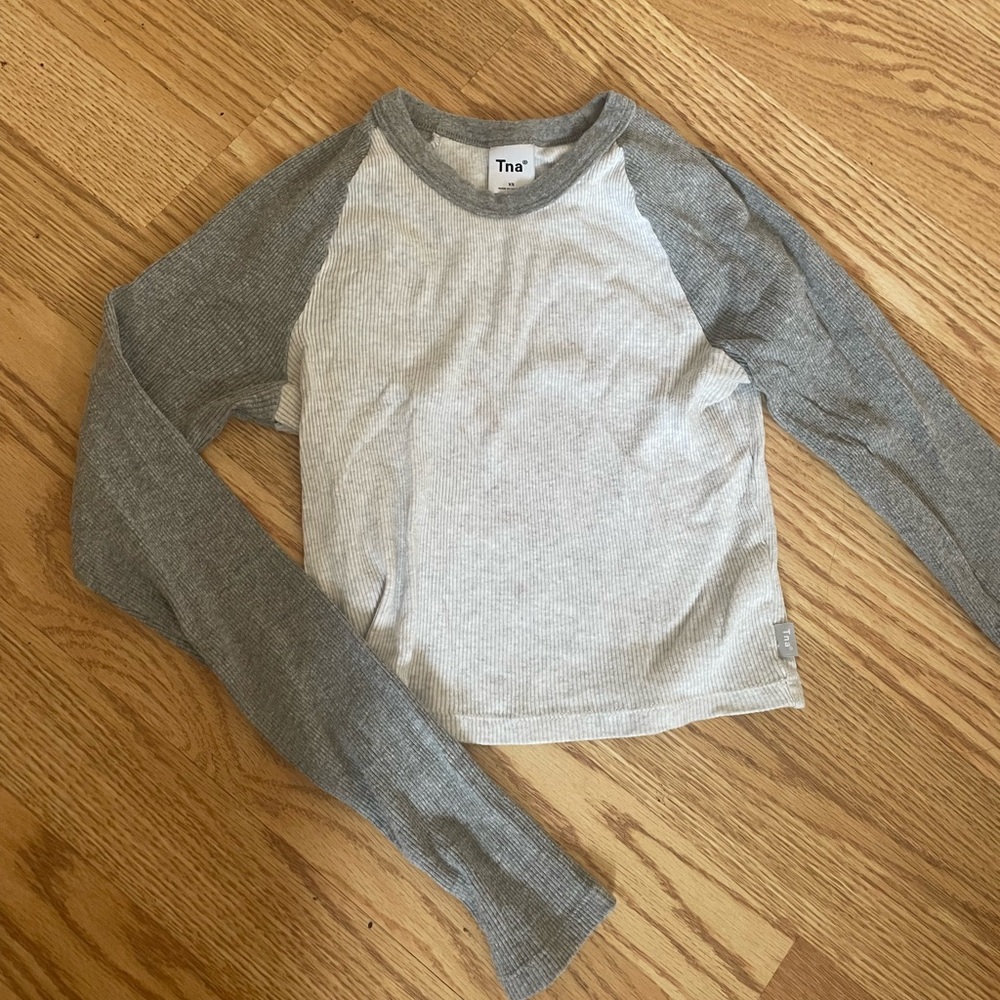 TNA Long sleeve baseball tee